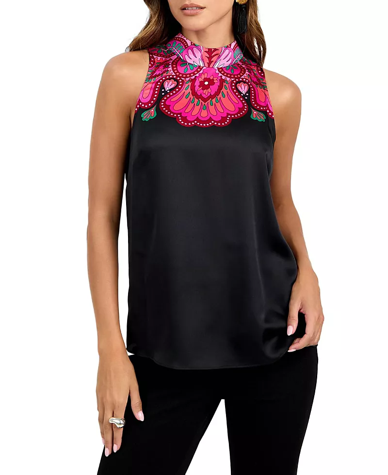 Trina Turk Sleeveless Loveage Top