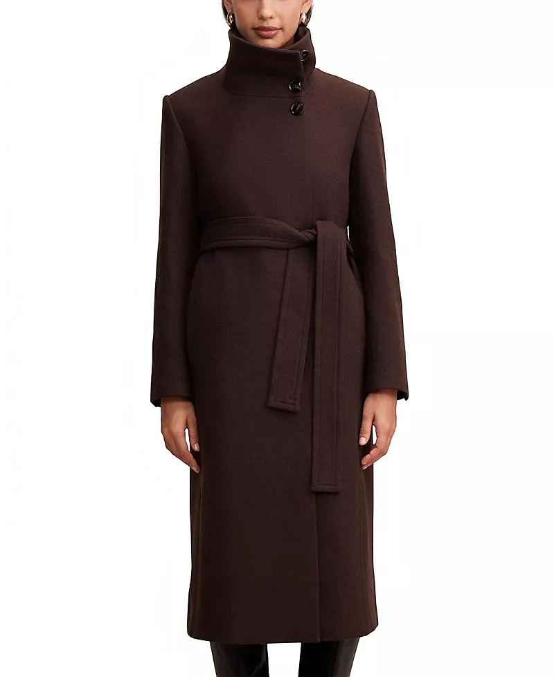 Ever New Women's Rue Funnel Neck Coat