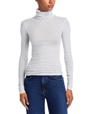 American Vintage Massachusetts Cotton Long Sleeve Turtleneck