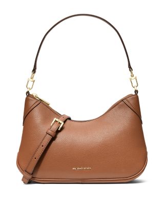 Jet Set Leather Convertible Pochette Crossbody