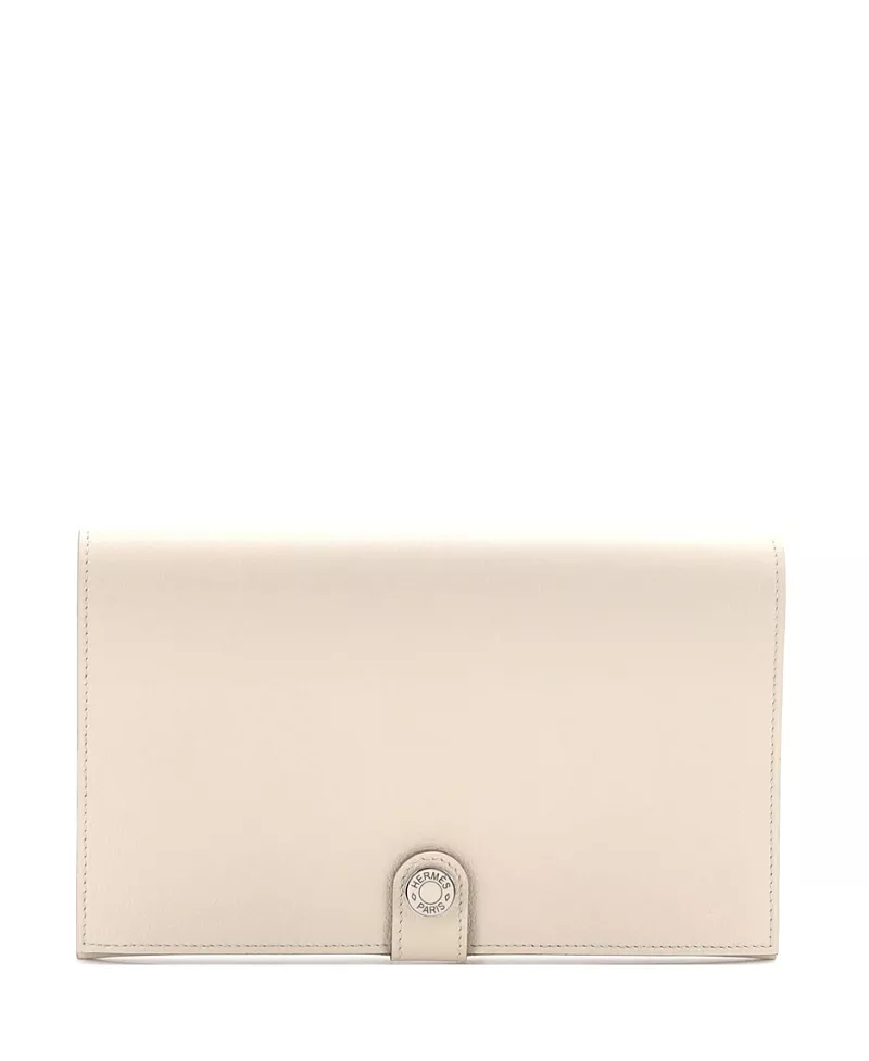 Pre-Owned HERMES R. m.s Toutenmain Wallet Evercolor