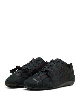 Women's Speedcat Etoile Leather Embroidered Low Top Sneakers