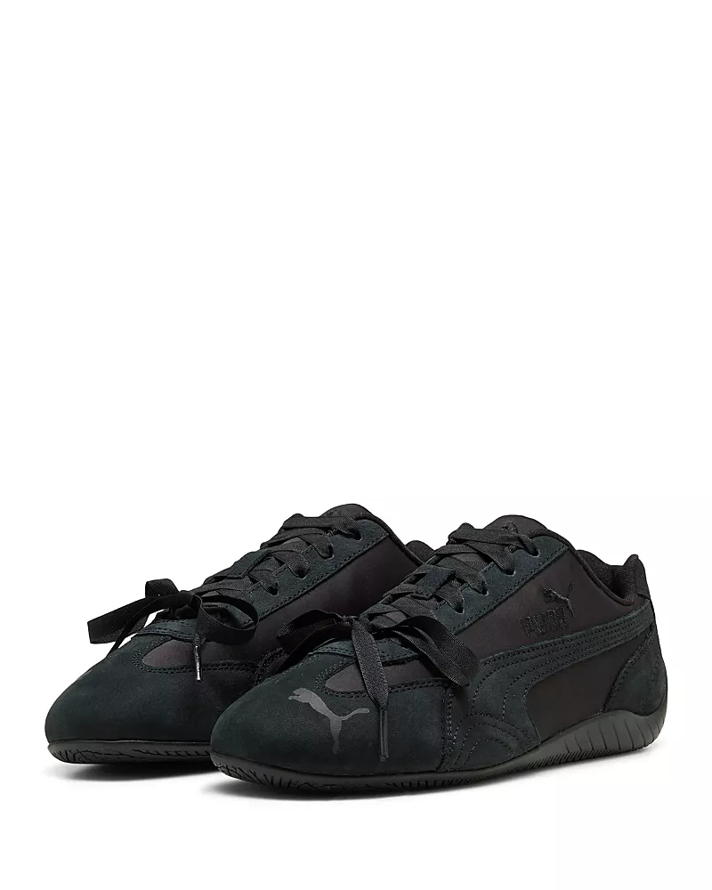 Puma Women's Speedcat Etoile Leather Embroidered Low Top Sneakers