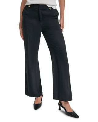 Button Waist Pants