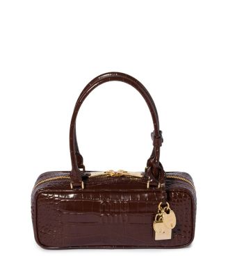  Beau Bag in Crocodile Embossed Leather