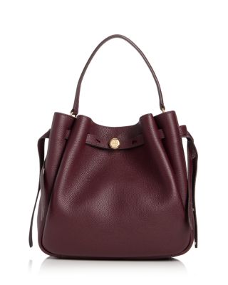 Romy Leather Bucket Bag