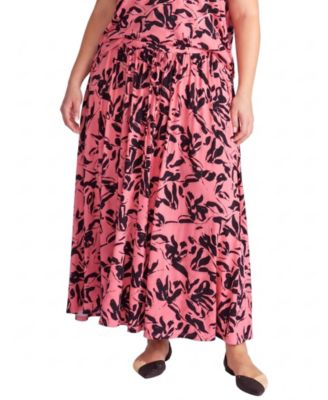 Women's Plus Tessa Liquid Jersey Skirt