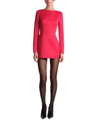 Lionel Tailored Open Back Mini Dress