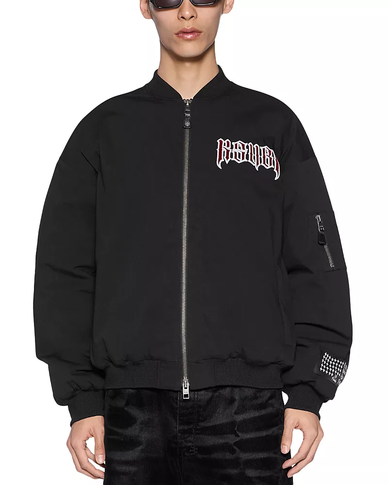 Ksubi Relaxed Fit Drak Bomber Jacket