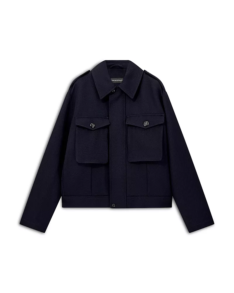 Emporio Armani Flap Pocket Utility Jacket
