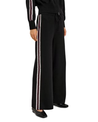 Tucker Side Striped Wide Leg Pants