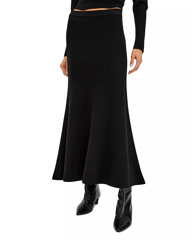 Rails Odita Wool Blend A Line Maxi Skirt
