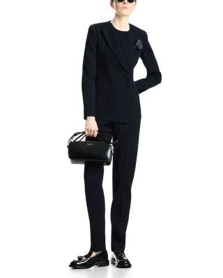Cannete Asymmetric Wool Blazer