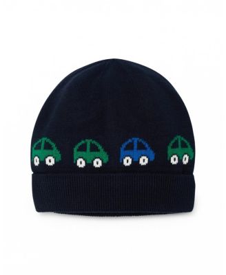  Boys' Car Pattern Beanie - Baby, Little Kid