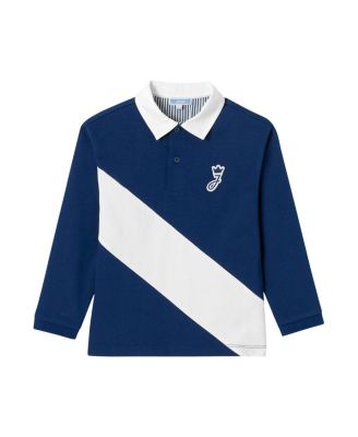 Boys' Vestiaire Long Sleeve Polo Shirt - Big Kid