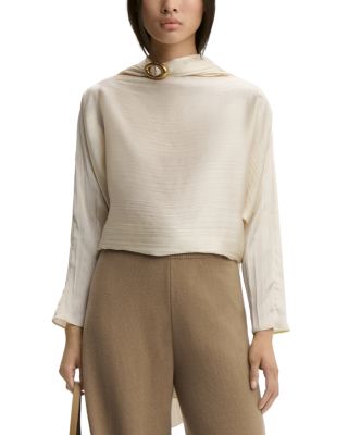 Simone Dolman Sleeve Cropped Blouse