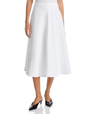 Varda Paneled Midi Skirt