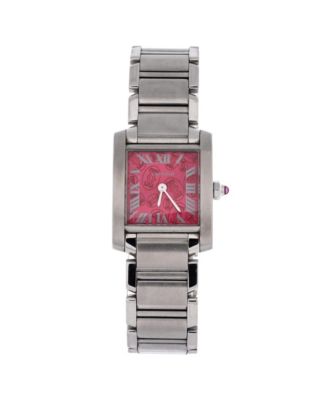  Limited Edition Tank Francaise Quartz Watch in Stainless Steel 20mm