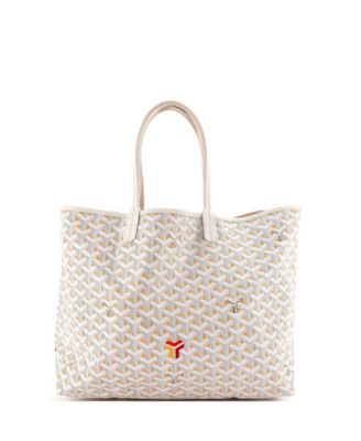  PM Saint Louis Tote Claire Voie Coated Canvas