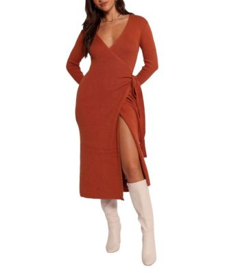  Kellan Wrap Midi Dress