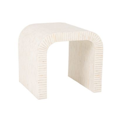 Mother of Pearl Waterfall End Table