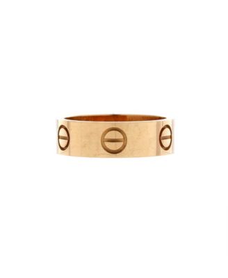  Love Band Ring 18K Gold