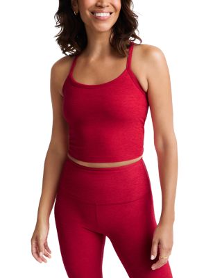 Spacedye Slim Racerback Cropped Tank