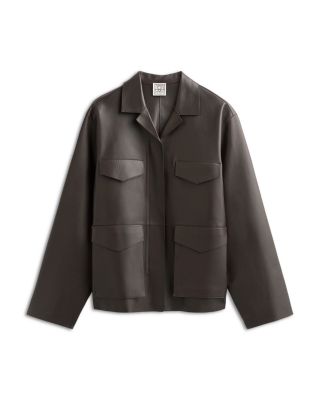 Four Pocket Leather Jacket