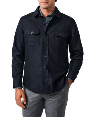 Moore Wool Mulberry Overshirt