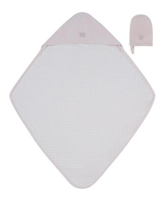  Unisex KB Logo Towel and Mitt Set - 0 - 24 months