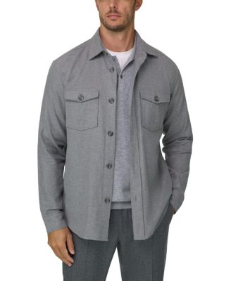 Boggi Milano Cotton Flannel Overshirt