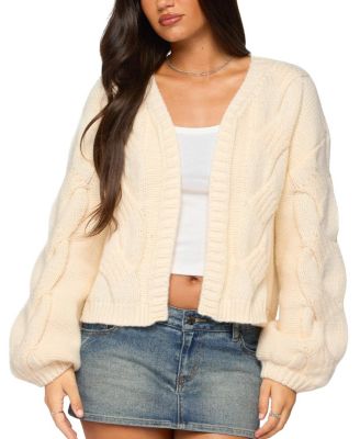 Braiden Chunky Cable Knit Cardigan