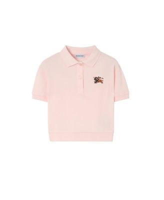 Girls' Knight Check Cotton Polo Shirt - Little Kid, Big Kid - Little Kid