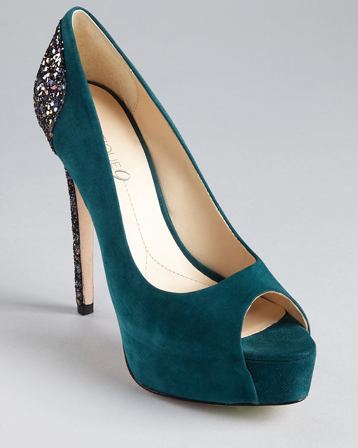 Boutique 9 Pumps Cary Glitter Back Bloomingdale s