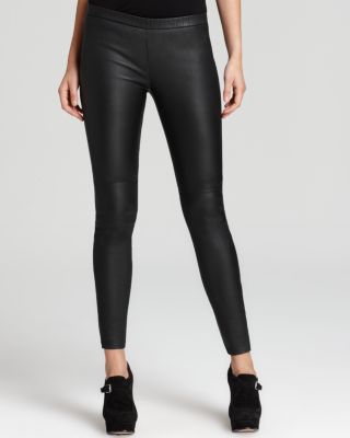 michael kors leather pants