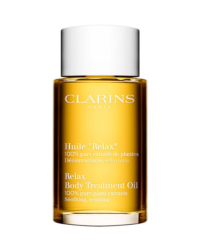 Shop Clarins Relax Body Smoothing & Nourishing Treatment Oil 3.4 Oz.