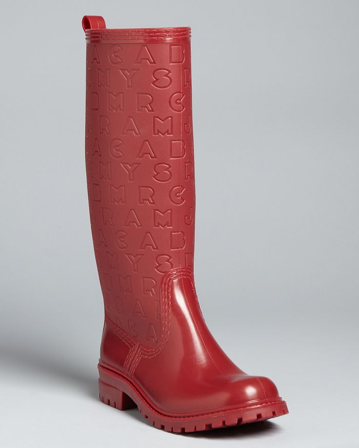 LOUIS VUITTON Monogram Plat Shrine rain boots long boots Rain shoes