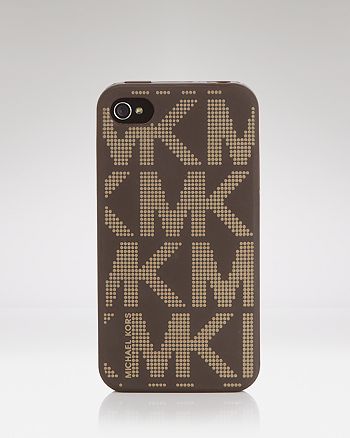 MICHAEL Michael Kors iPhone 4 Case - MK Silicone | Bloomingdale's