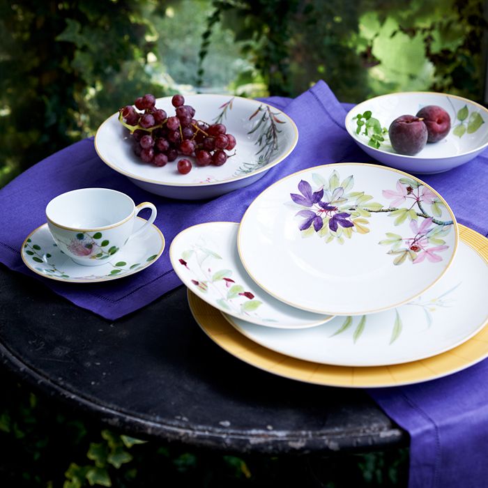 Shop Bernardaud Jardin Indien Dinner Plate In Floral