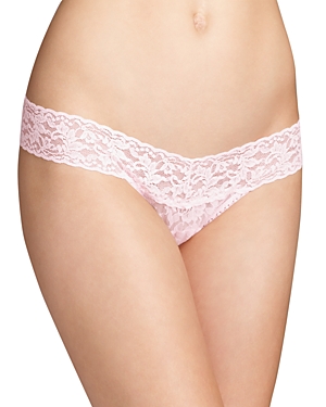 Hanky Panky Signature Low Rise Thongs In Bliss Pink