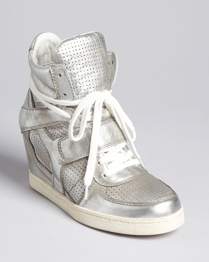 Ash Lace Up High Top Wedge Sneakers Coolter Bloomingdale s