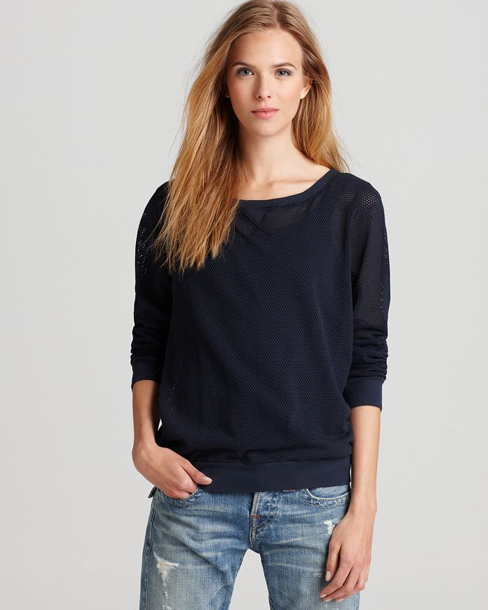 Michael Stars Sweatshirt Mesh Bloomingdale s