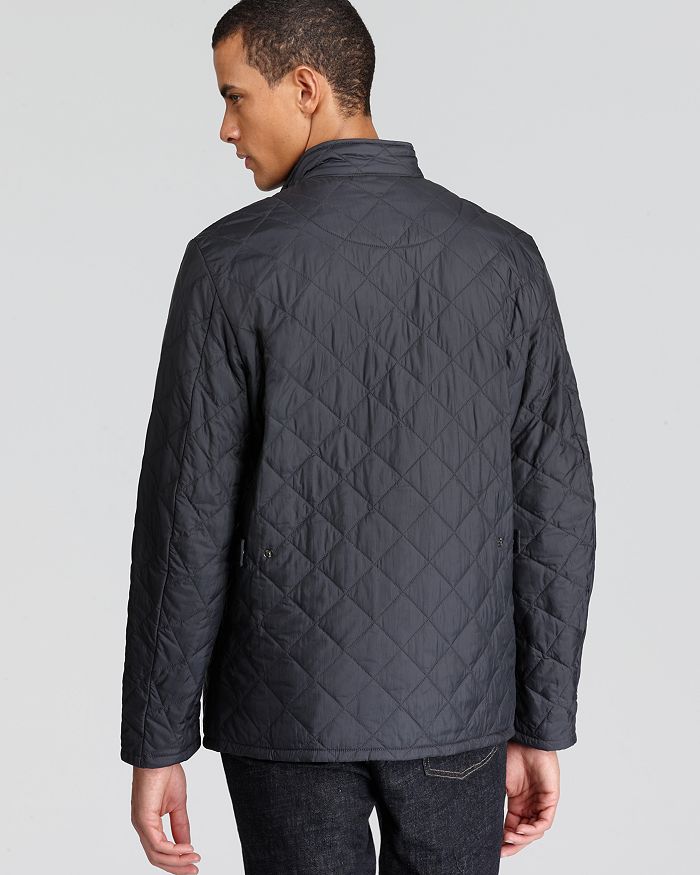 Shop Barbour Flyweight Chelsea Quilted Jacket In Navy
