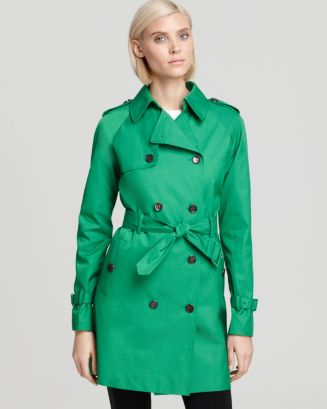Calvin Klein Belted Trench | Bloomingdale's