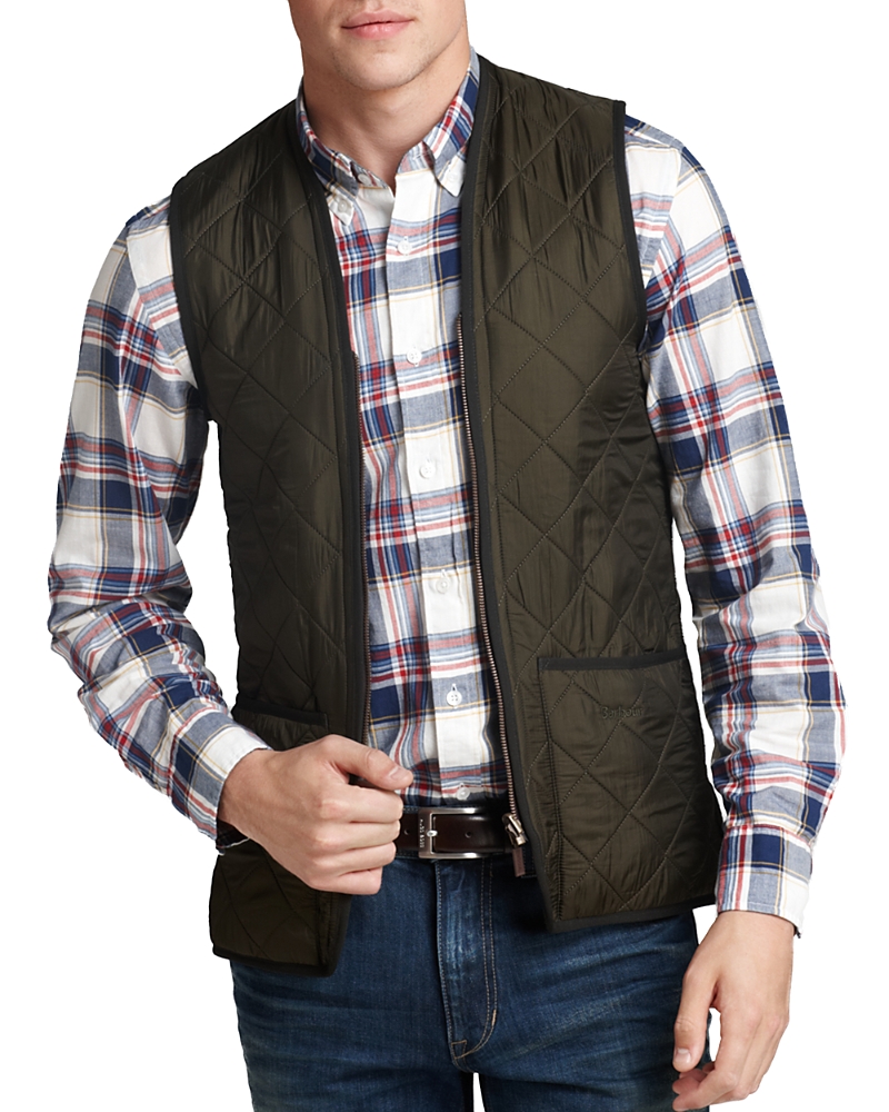 Barbour Polarquilt Waistcoat Zip In Liner