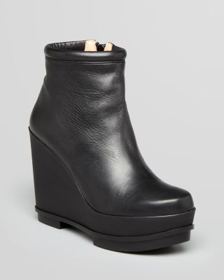 clergerie wedge boots