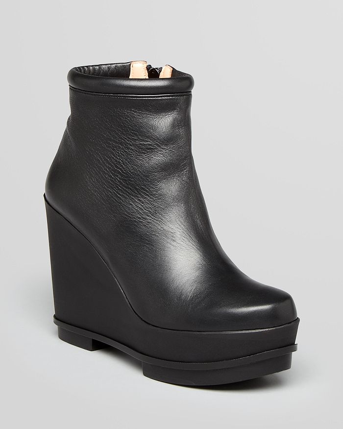 Clergerie Robert Platform Wedge Booties - Sarlah | Bloomingdale's