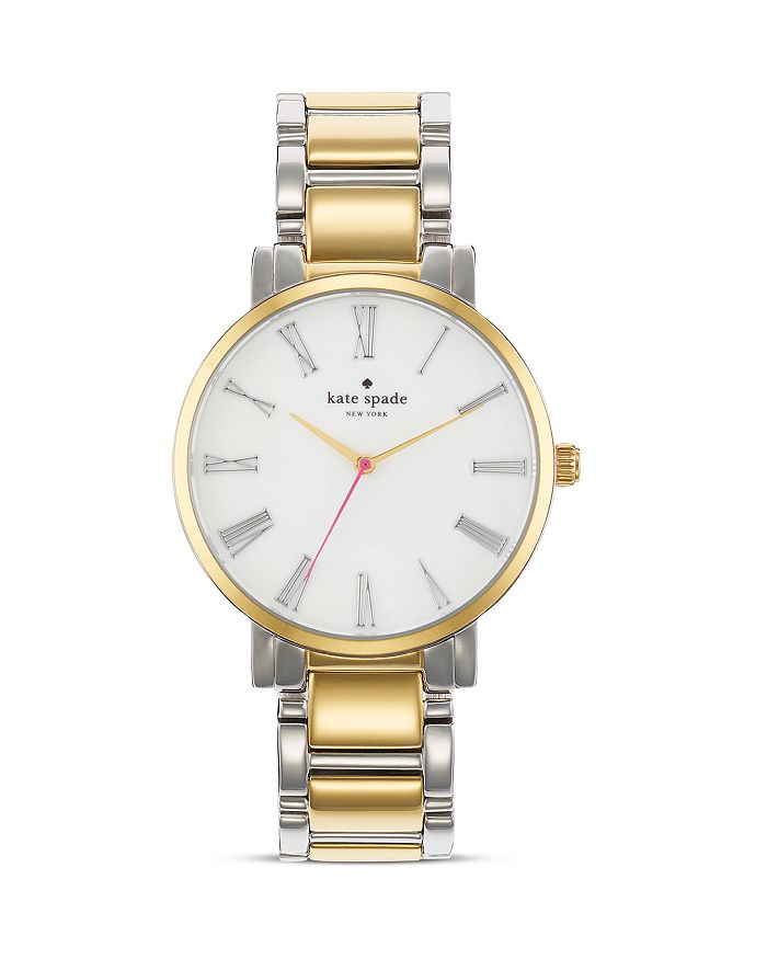 Kate spade gramercy watch top two tone