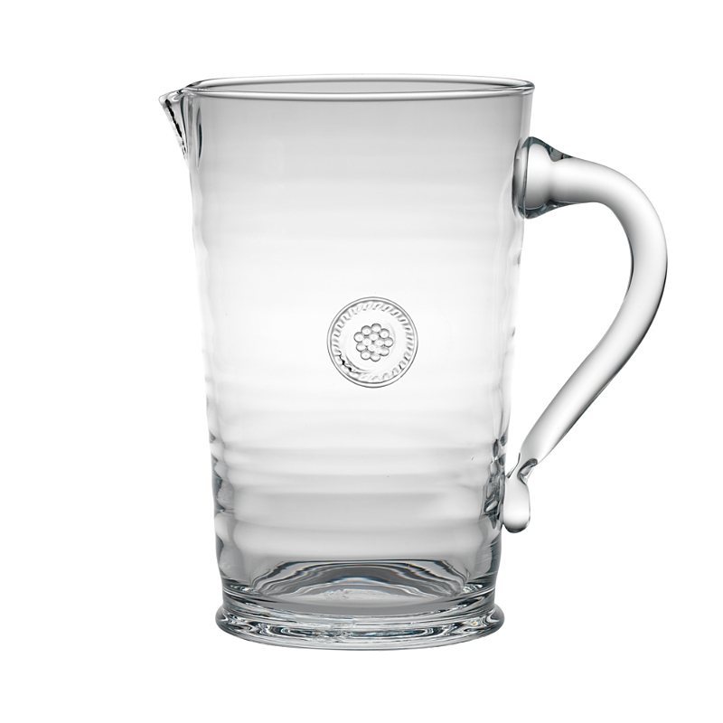Juliska Clear Berry & Glass Thread Pitcher In Clear
