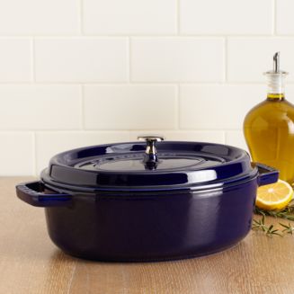 Staub Wide Oval Shallow Cocotte | Bloomingdale's